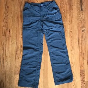 North Face convertible trekking pants